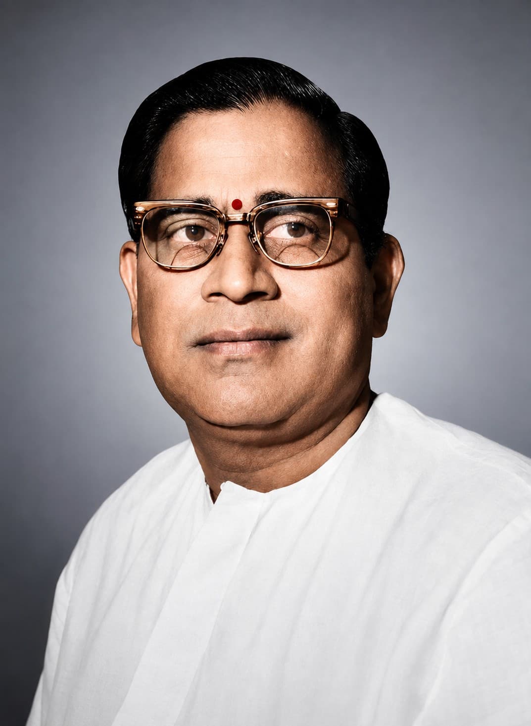Portrait of Padmasri Ghantasala Venkateswara Rao